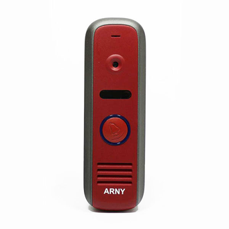 Комплект видеодомофона с памятью KCV-A374SD black + AVP-NG110 red