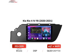 Штатная магнитола FarCar TM1253M для Kia Rio 4 IV FB (2020-2021) на Android (2gb/32gb/DSP/WiFi/4G/GPS/BT)