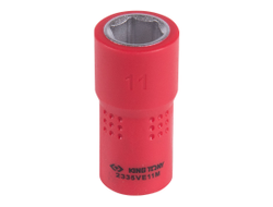 Головка торцевая диэлектрическая шестигранная 1/4", 11 мм KING TONY 2335VE11M