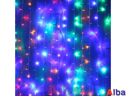 Занавес 2*1.5 м, IP54, МУЛЬТИ, полный флэш