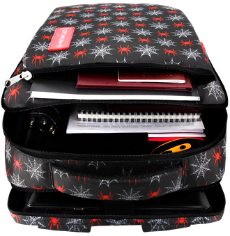 Рюкзак сумка для ноутбука 15.6 - 17.3 дюймов Optimum, пауки