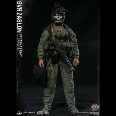 Российский спецназ СВР "Заслон" в Сирии - КОЛЛЕКЦИОННАЯ ФИГУРКА 1/6 RUSSIAN SVR ZASLON IN DAMASCUS (78093) - DAMTOYS