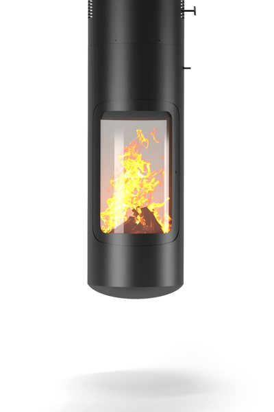 Подвесной панорамный камин TERA