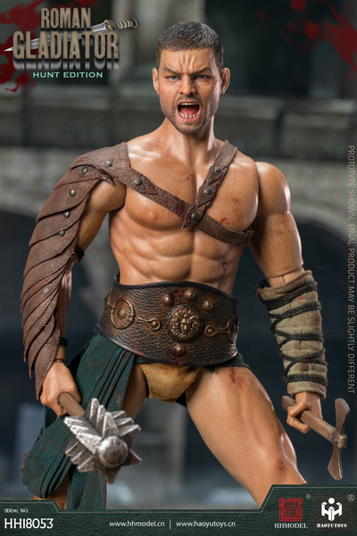 Римский гладиатор-фракиец - КОЛЛЕКЦИОННАЯ ФИГУРКА 1/6 scale Imperial Legion Roman Gladiator Hunting Edition (HH18053) - HAOYUTOYS
