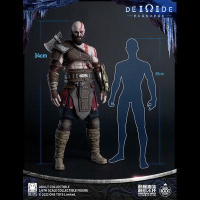 Кратос (God of War Ragnarok) - КОЛЛЕКЦИОННАЯ ФИГУРКА 1/6 Man Of War (OT019) - Onetoys