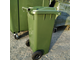 Бак для мусора 120 литров на колесах с крышкой
