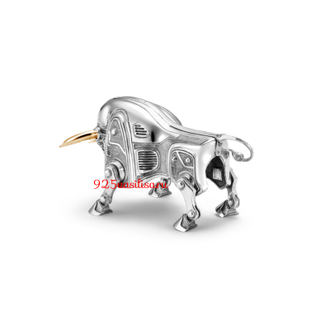 Колокольчик "WMB 21" White Metal Bull (Белый металлический бык)