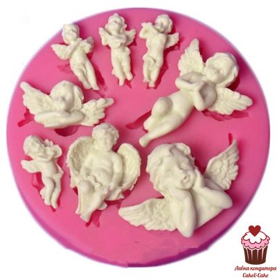 Молд "Ангелы", силикон