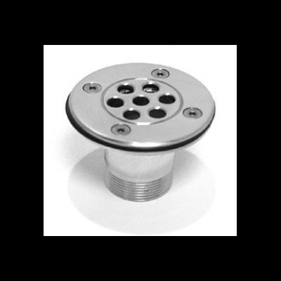 Форсунка универсальная стеновая Акватехника 1 1/2" возвратная, AISI 316