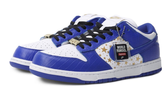 Nike SB Dunk Low Supreme Stars Hyper