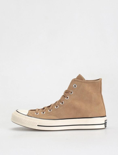 Кеды Converse Chuck Taylor 70 замшевые бежевые высокие A01457C оригинал фото