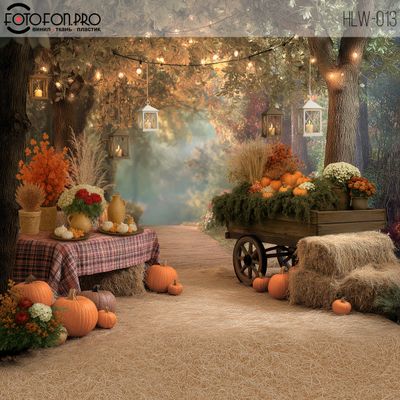 Фотофон виниловый «Осенняя пора»