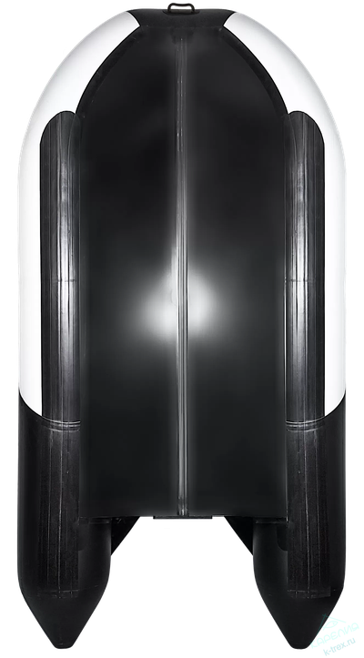 Лодка ПВХ Мастер Лодок Ривьера Максима 3600СК "Комби" Св.Серый / Чёрный