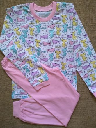 Комплект трикотажный тонкий (пижама), арт.Ф16+ШБ5, р-р: 128