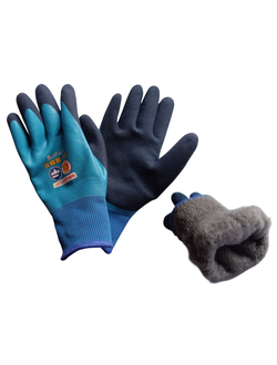 Перчатки резиновые утепленные, -30 градусов №303 (1 пара)