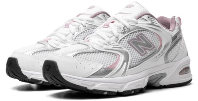 New Balance 530 White Metallic Ice Wine