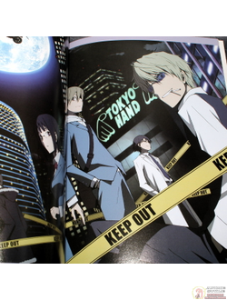 Оригинальный Арт Бук Durarara!! - DRRR!! no Subete (Дюрарара!)