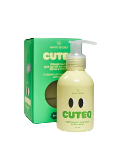 Детская зубная паста 5-12 лет со фтором, мята и груша 100 мл, White Secret