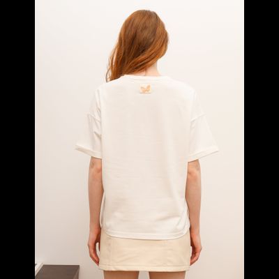 ЖЕНСКАЯ ФУТБОЛКА СВЕТЛАЯ "ВОЗДУШНАЯ"