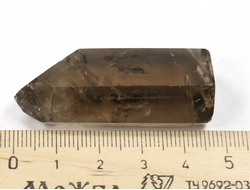 Кварц дымчатый, кристалл полированный, Бразилия (47*21*14 мм, 26 г) №36313