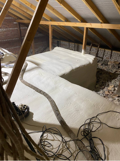 Утепление чердачного перекрытия пенополиуретаном