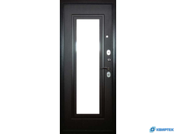 Дверь входная металлическая Стиль 3K Зеркало Венге купить в Челябинске | КВИРТЕК