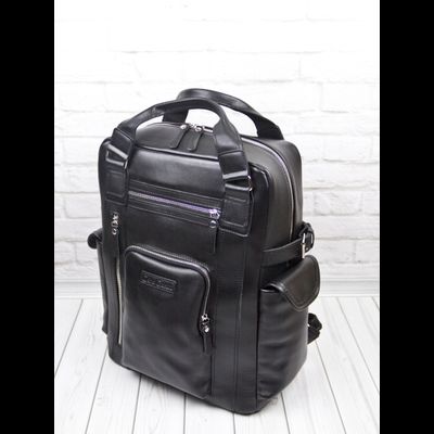 Кожаный рюкзак Corruda Premium black (арт. 3092-51)