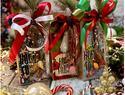 Ароматный чай 50 грамм и шоколадная ложка