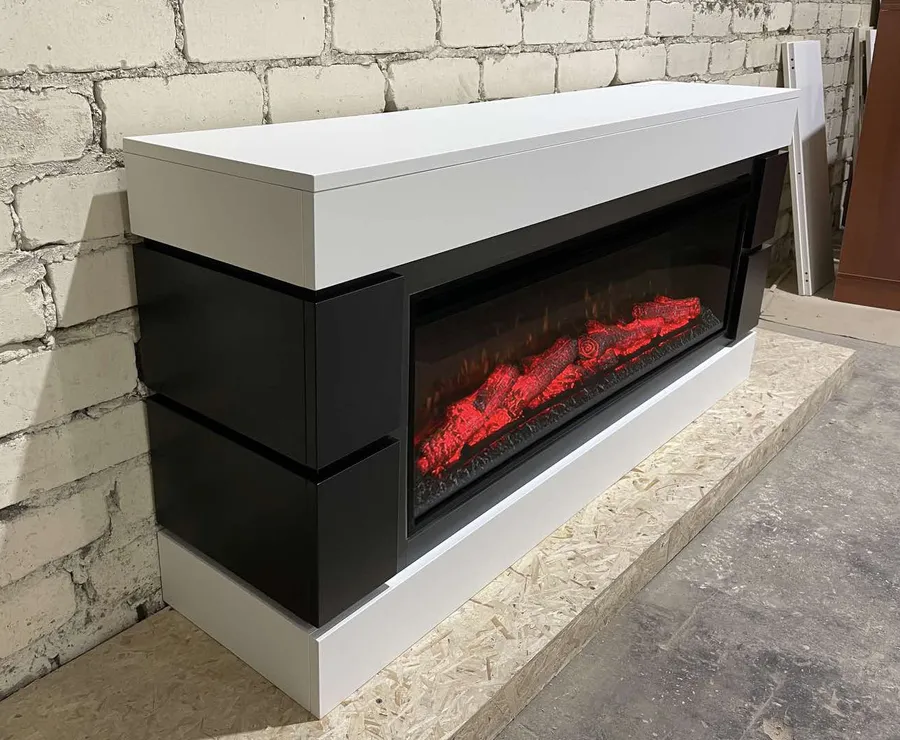 Линейный электрокамин Норман