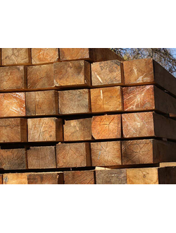 Брус 6м лиственница  Сорт:1 Размер: 100*150 (по штучно)