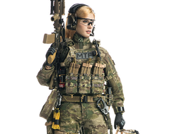 Оперативница МОГ Альфа-9 "Последняя надежда" (SCP Foundation) - КОЛЛЕКЦИОННАЯ ФИГУРКА 1/6 MTF Alpha-9 (VCF-2063) - VERYCOOL