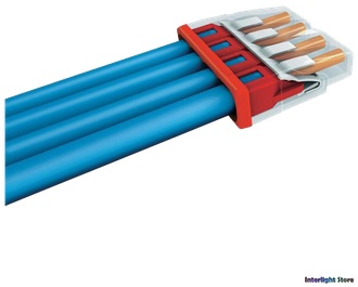 Клемма монтажная Wago 4х0.5-2.5 2273-204 (только медь)