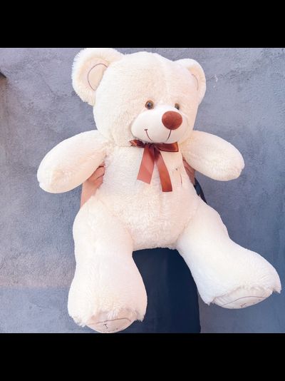 Плюшевый медведь 120 см бежевый Феликс