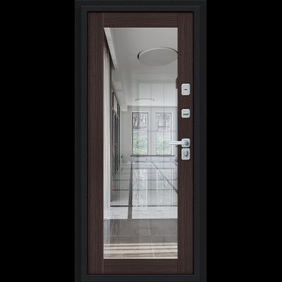 Thermo Флэш Декор-2 Букле черное/Wenge Veralinga