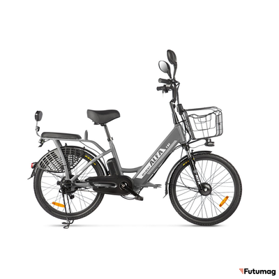 Электровелосипед Gelbert ALFA 1 ST серый