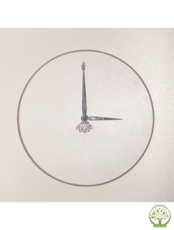 Стрелки "Павлин"/серебро