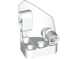 Technic, Panel Fairing # 1 Small Smooth Short, Side A, White (87080 / 4558878)