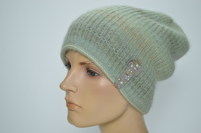 Итальянская вязаная шапка Визио купить в Nowitaly