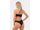 ONE SHOULDER ASYMMETRICAL MONOKINI 459 Черный