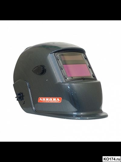 Маска сварщика хамелеон Aurora A777 Carbon обзор 99х45