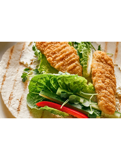 Стрипсы куриные в панировке, заморозка. Цена за упаковку 1.115кг