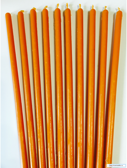Свеча оранжевая №40 (2 часа горения).