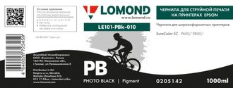 Чернила для широкоформатной печати Lomond LE101-PBk-010