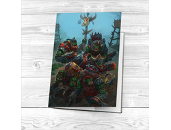 Обложка Вархаммер, Warhammer 40000 на паспорт №14