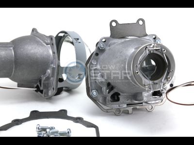 Комплект Hella 3R H7 с рамками для замены штатных ксеноновых / галогенных линз автомобиля Suzuki Grand Vitara (2005 - 2015)