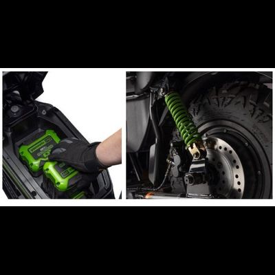 Мини мотоцикл для бездорожья Greenworks MB53000