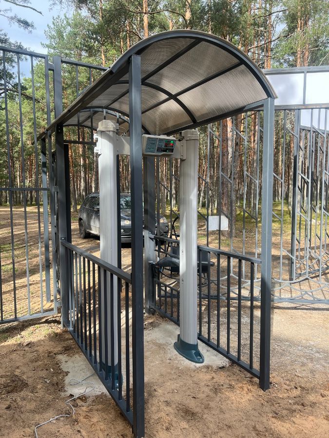 Навес сварной из металла