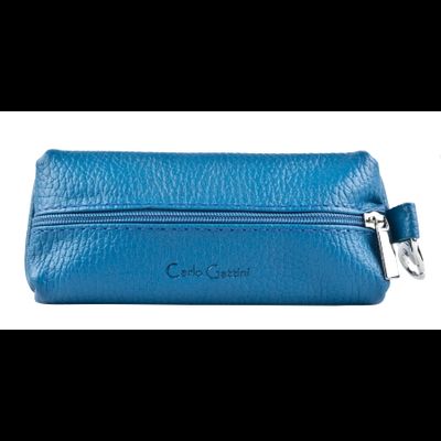 Кожаная ключница Cavone blue (арт. 7105-07)