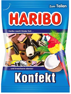 Мармелад Харибо Konfekt 200гр (24 шт)