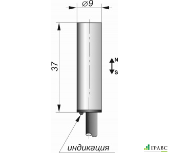 Бесконтактный герконовый выключатель Г07-NO/NC (Д16Т)